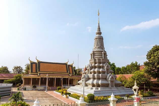silver pagoda - vietnam laos cambodia travel