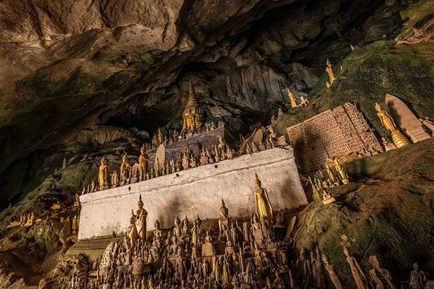 southeast asia adventure tours - Pak Ou Cave