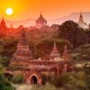 sunset in myanmar asian vacation packages