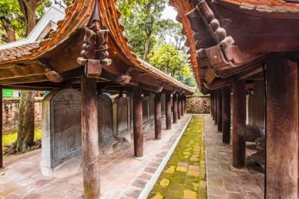 temple of literature in hanoi vietnam