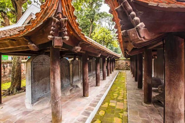 temple of literature in hanoi vietnam