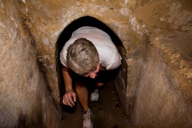 the cu chi tunnels in saigon