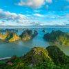 the halong bay in vietnam