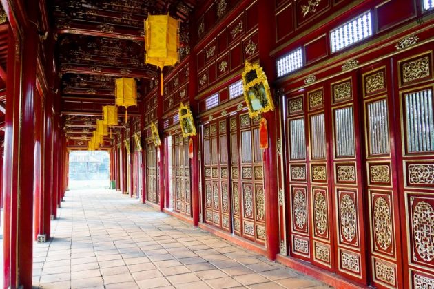 the imperial citadel in hue vietnam