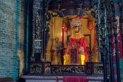 thien hau pagoda in saigon vietnam