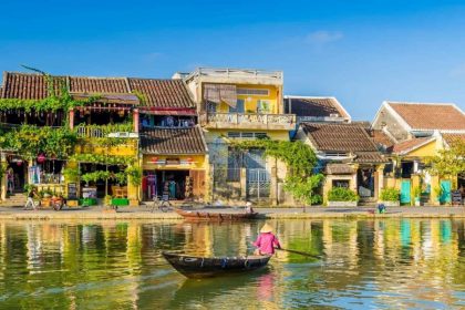 thu bon river in hoi an quang nam