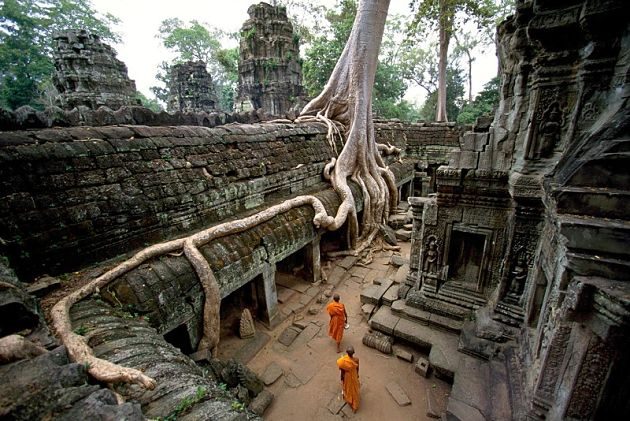 vietnam cambodia laos tour packages - ta prohm