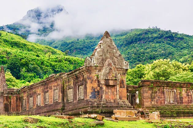 wat phou temple - vietnam cambodia laos myanmar tour