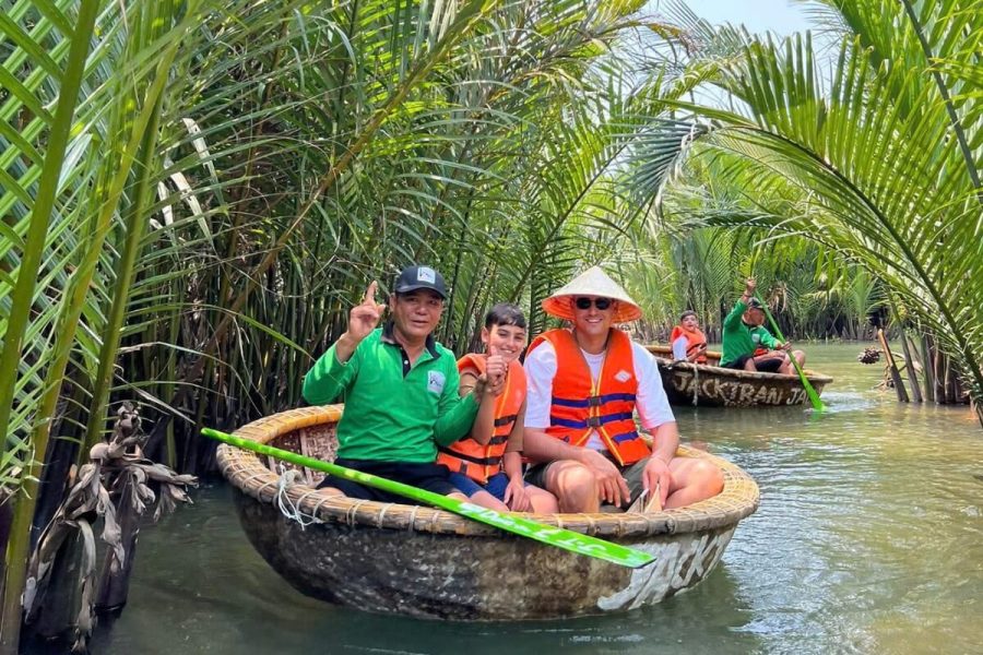 Take a busket boat in Hoi An Vietnam - Vietnam Cambodia Travel Package